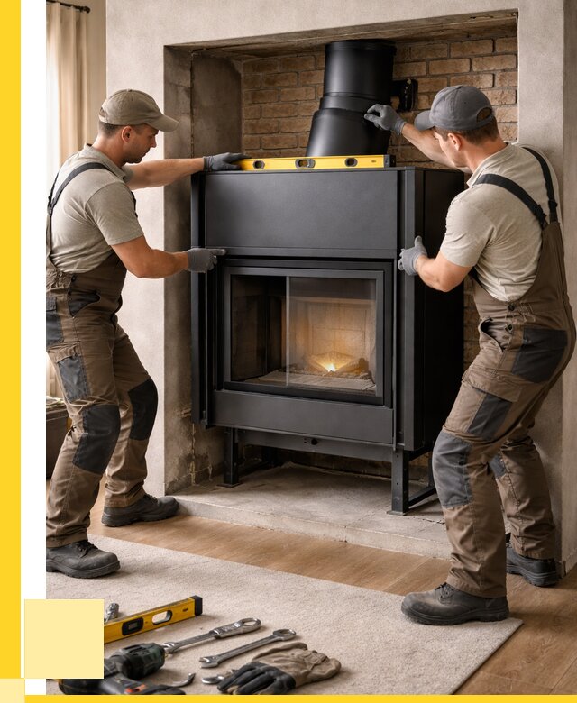 Установка каминных топок в Чистополе под ключ от 18430 р. | ЭриданЧст