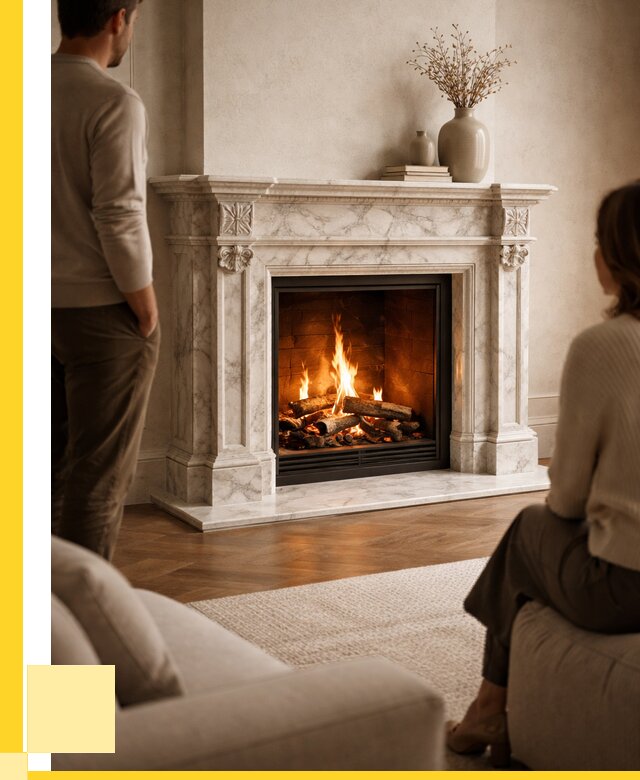 Мраморные камины под ключ в Чистополе от 255975 р. | ЭриданЧст