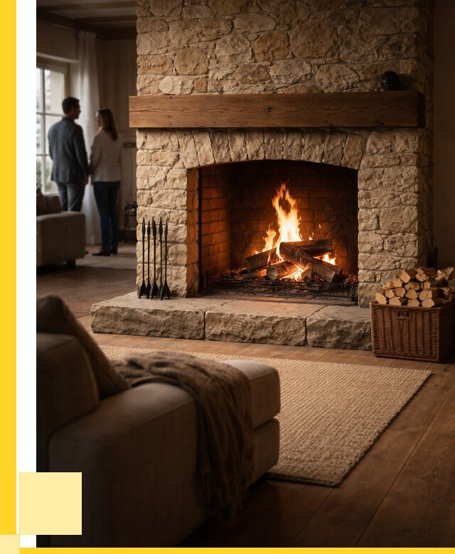 Открытые камины под ключ в Чистополе от 153585 р. ЭриданЧст