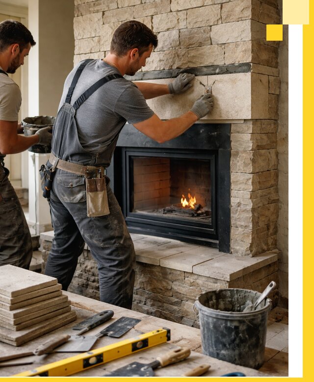 Проектирование и установка открытых каминов в Чистополе