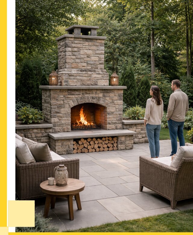 Уличные камины из кирпича в Чистополе от 153585 р. | ЭриданЧст