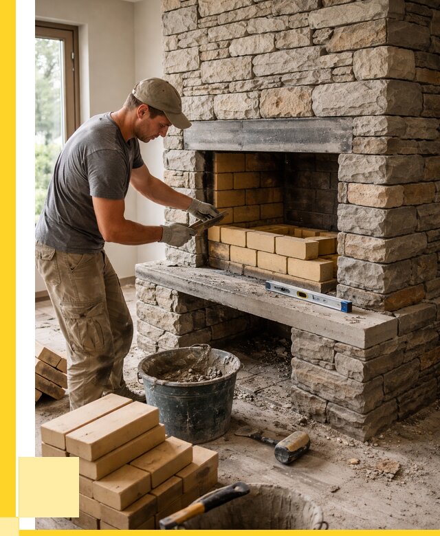 Кладка каминов и камина в Чистополе от 25598 р. ЭриданЧст