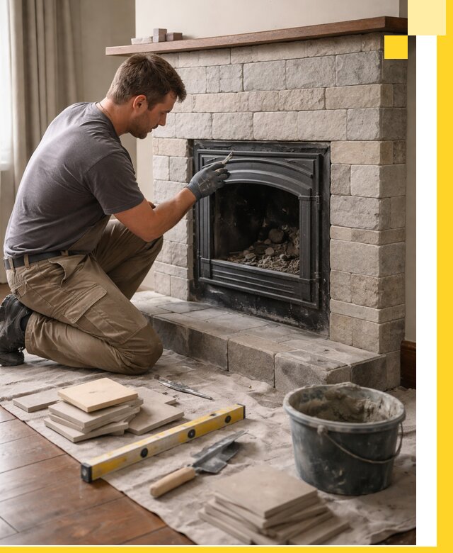 Профессиональный ремонт каминов в Чистополе восстановление и сервис