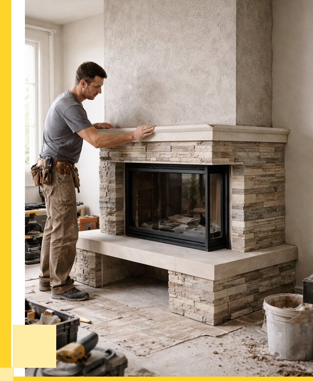 Изготовление каминов под ключ в Чистополе от 153585 р. | ЭриданЧст