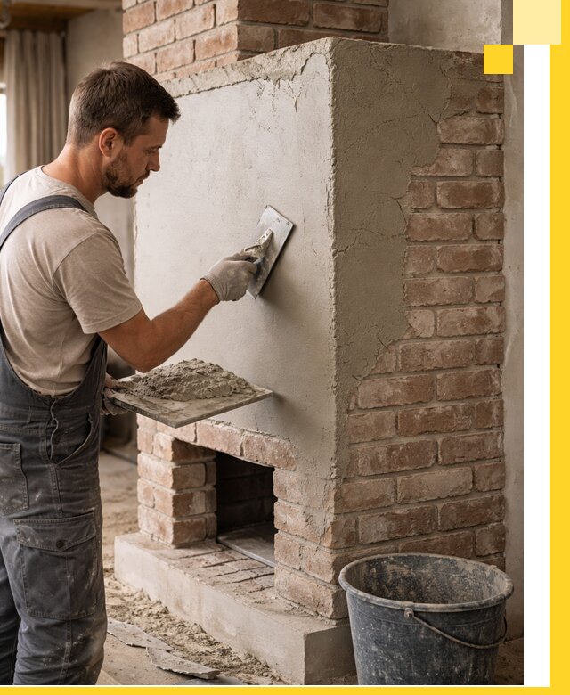 Отделка печей и облицовка каминов в Чистополе под ключ