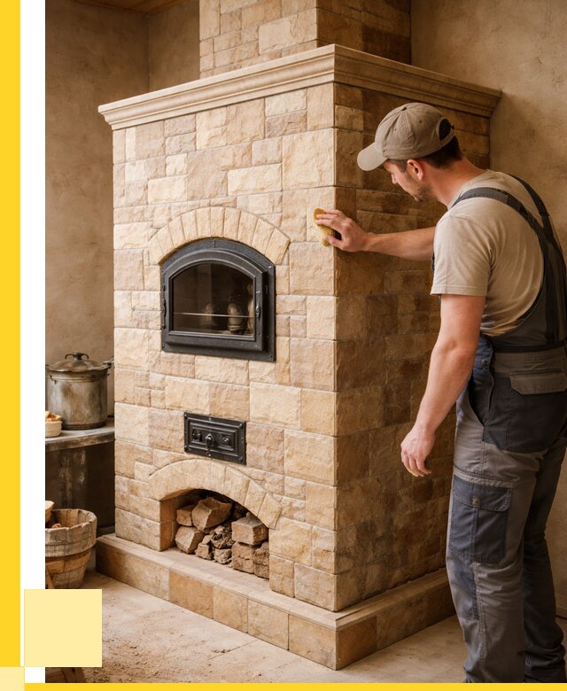 Облицовка печей в Чистополе от 4608 р. под ключ | ЭриданЧст