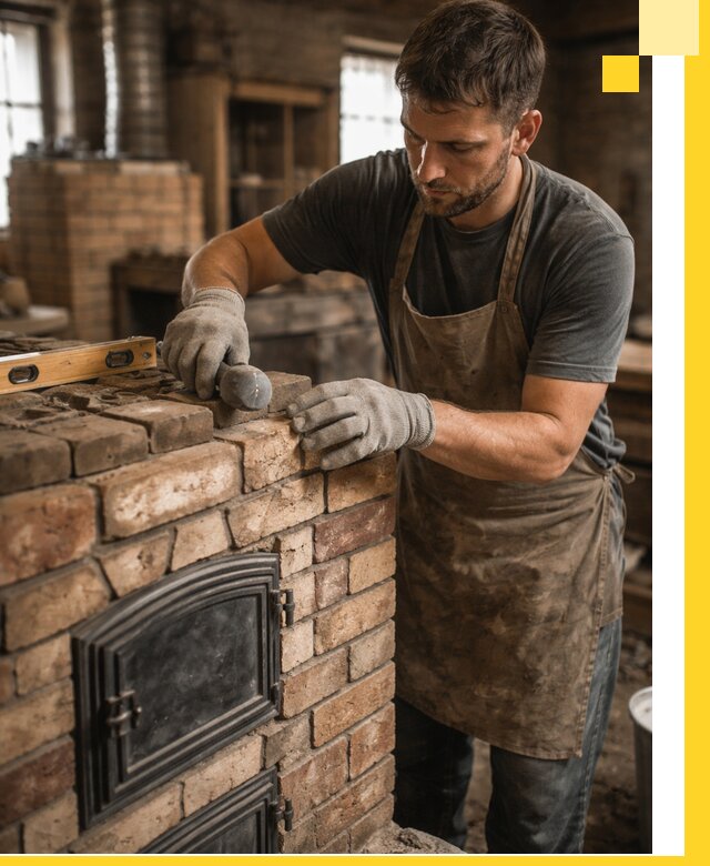 Изготовление печей на заказ в Чистополе с проектом и монтажом