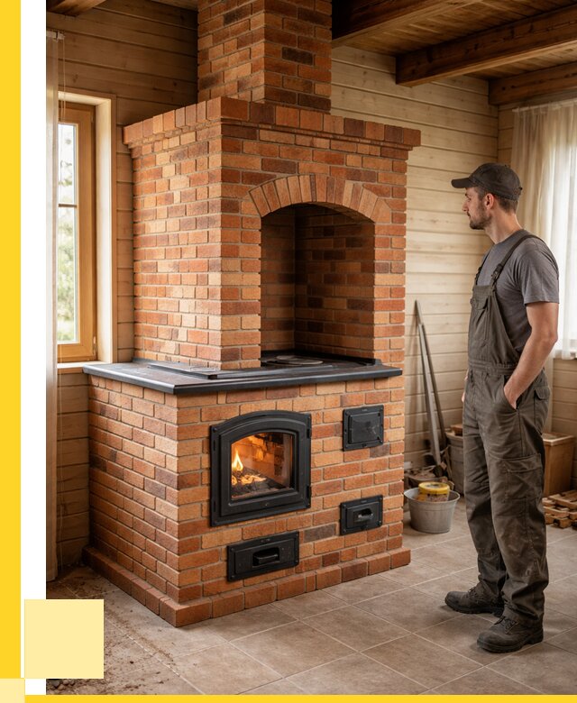 Кирпичные печи в Чистополе: купить от 153585 р. | ЭриданЧст