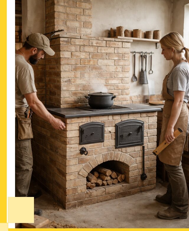 Варочно отопительные печи в Чистополе от 92151 р. | ЭриданЧст