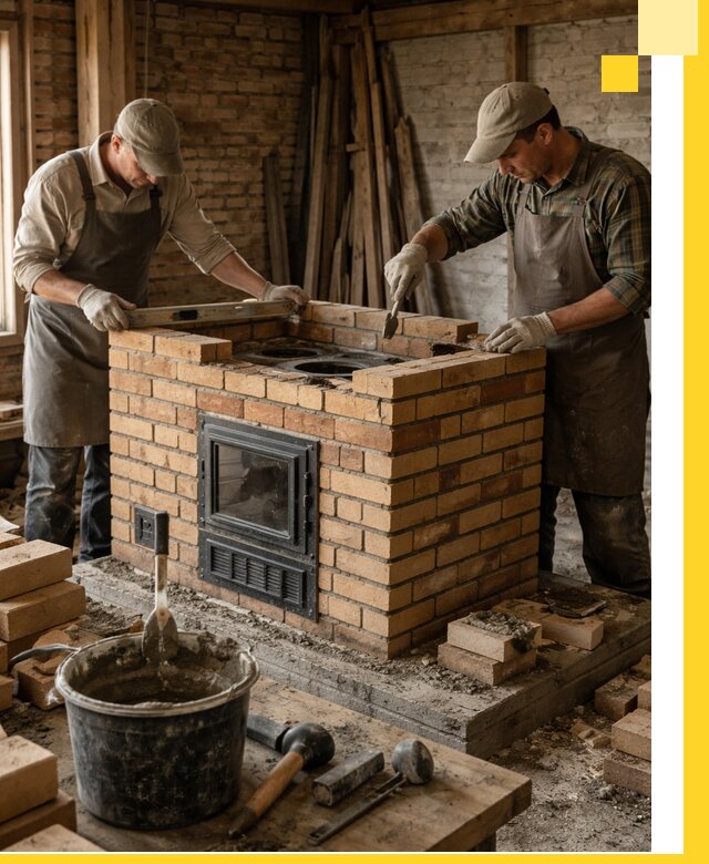 Изготовление и установка варочных печей под ключ в Чистополе