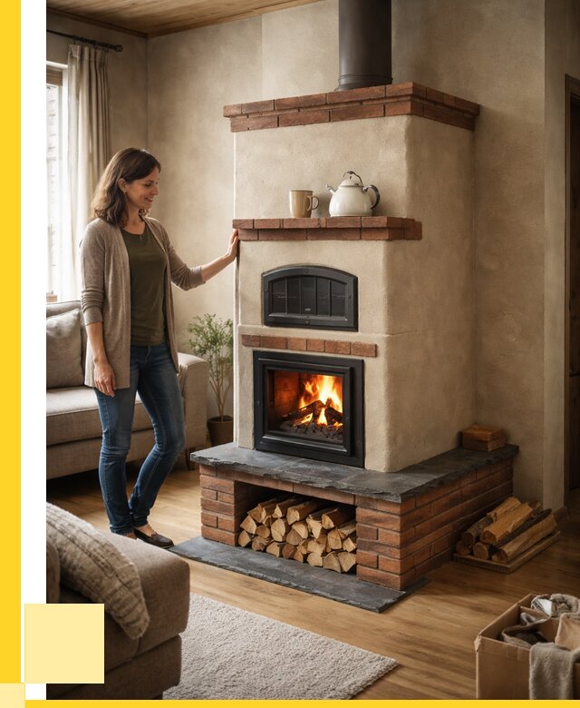 Печи шведки в Чистополе от 87032 р. | ЭриданЧст — печь шведка