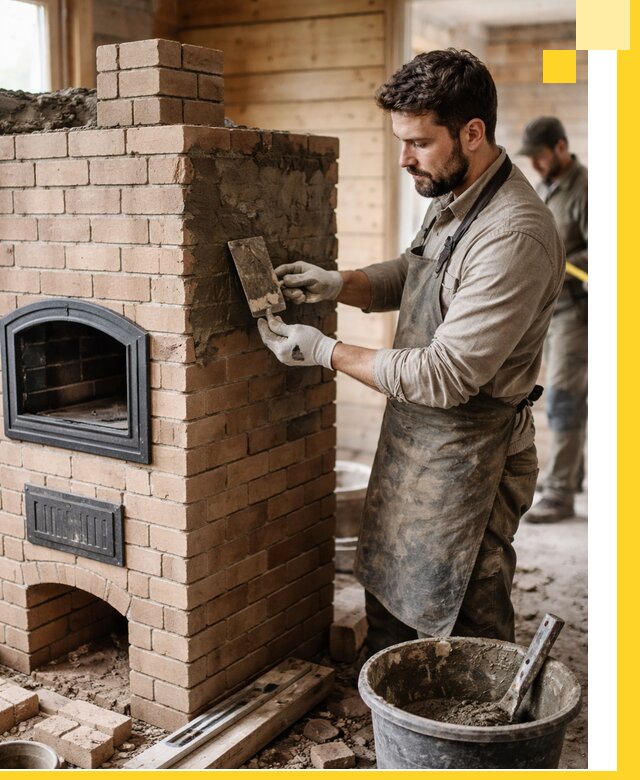 Изготовление и установка печей-шведок под ключ в Чистополе