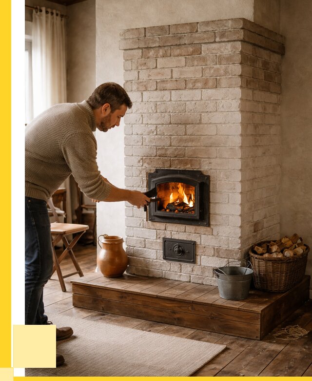 Печь голландка из кирпича в Чистополе от 87032 р. | ЭриданЧст