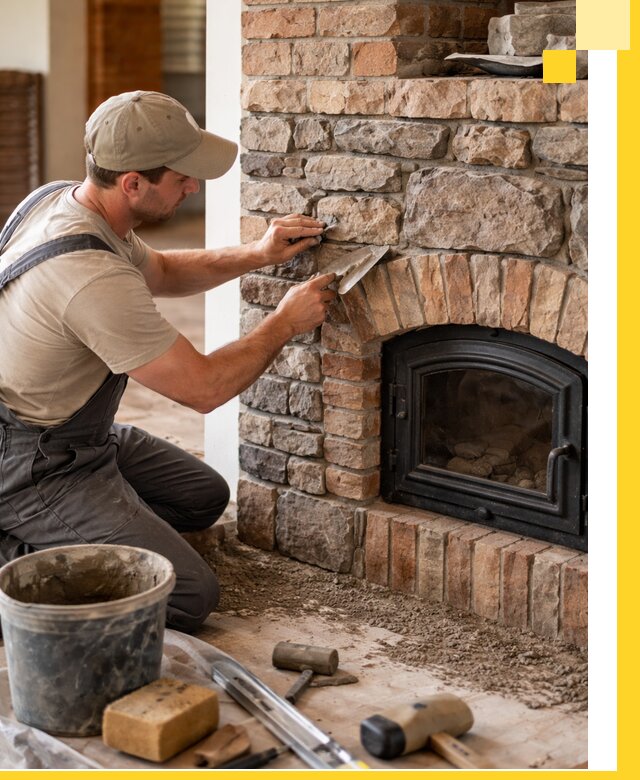 Печи для дома под ключ в Чистополе, установка и доставка