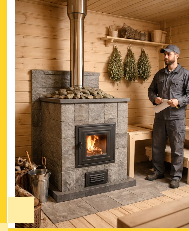 Печи для бани под ключ в Чистополе от 122868 р. | ЭриданЧст