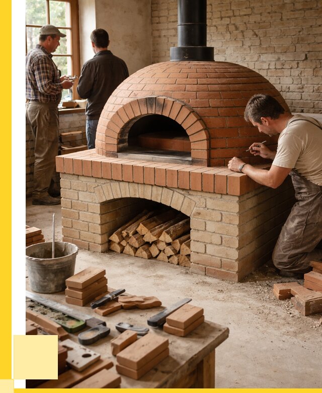 Помпейская печь дровяная для пиццы в Чистополе | ЭриданЧст от 204780 р.