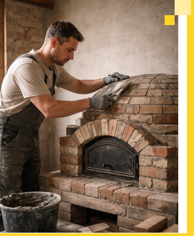 Изготовление и монтаж помпейских печей на заказ в Чистополе