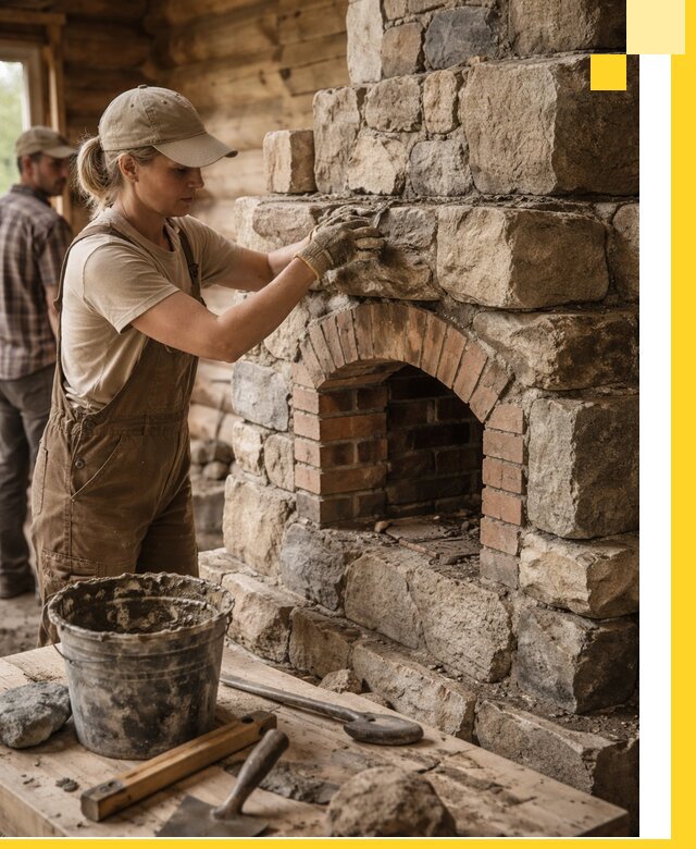 Каменные печи на заказ и монтаж в Чистополе, долговечные решения