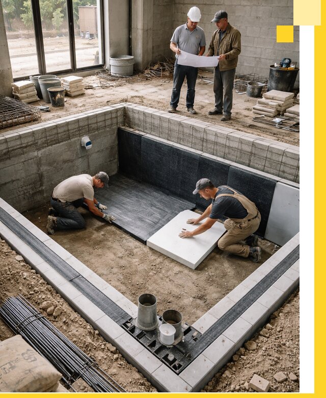 Проекты частных и общественных бассейнов под ключ в Чистополе