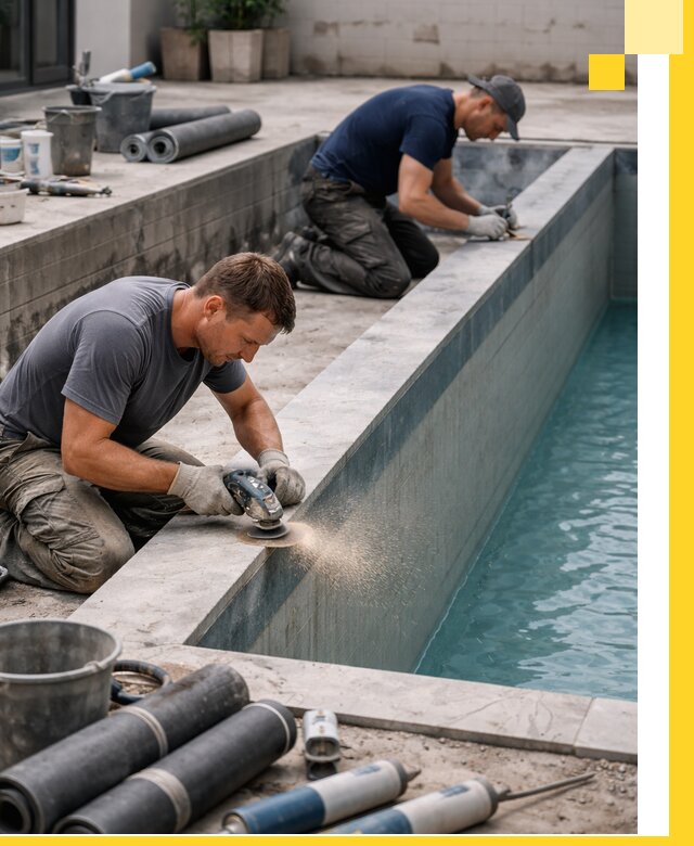 Профессиональный ремонт бассейнов под ключ в Чистополе