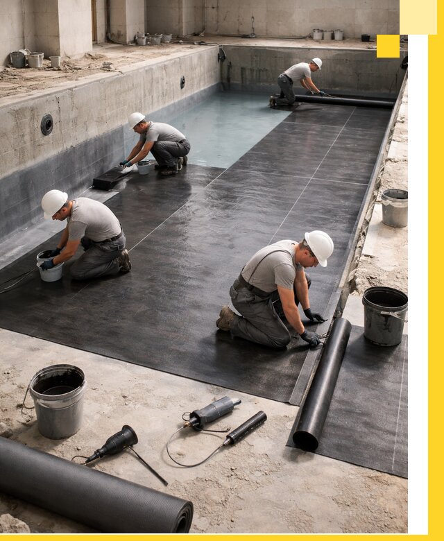 Профессиональная гидроизоляция бассейнов и чаш в Чистополе под ключ