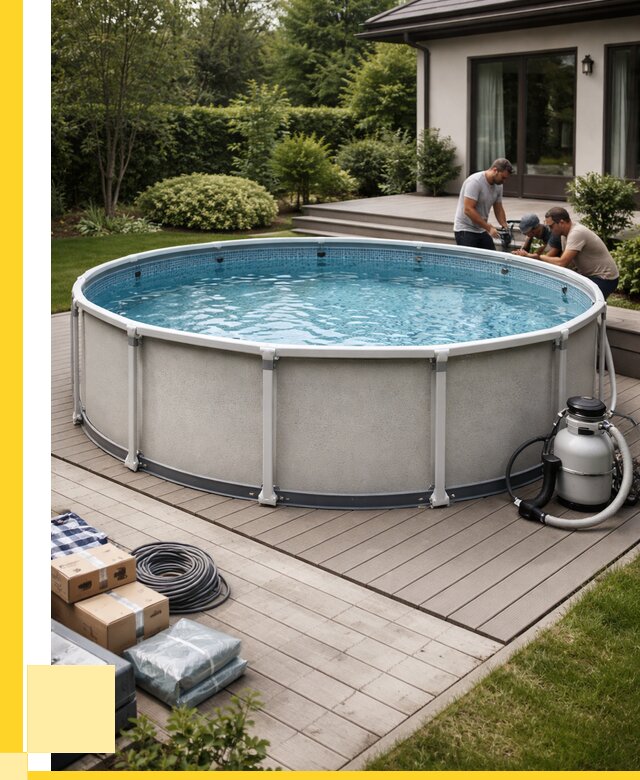 Купить каркасные бассейны в Чистополе от 46076 р. | ЭриданЧст