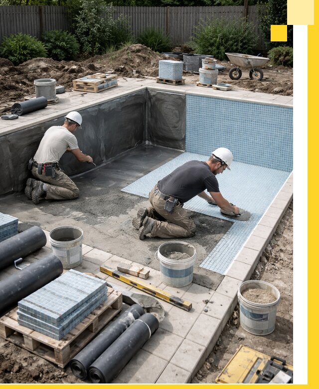 Проектирование и строительство стационарных бассейнов в Чистополе