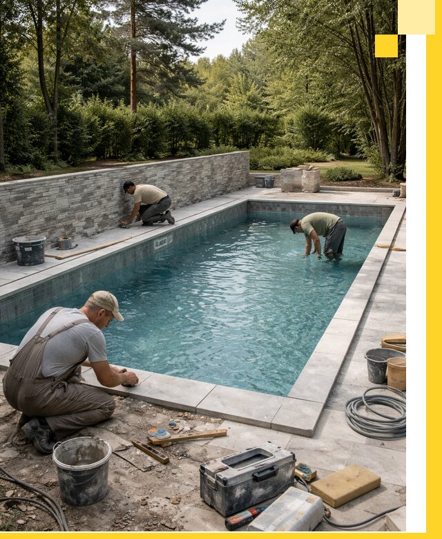 Проектирование и строительство частных бассейнов в Чистополе