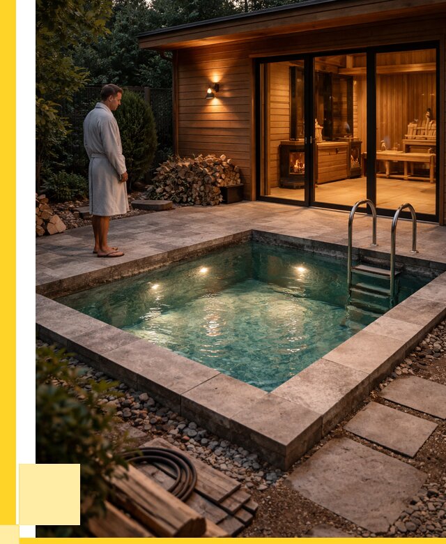 Бани с бассейном под ключ в Чистополе от 97271 р. | ЭриданЧст