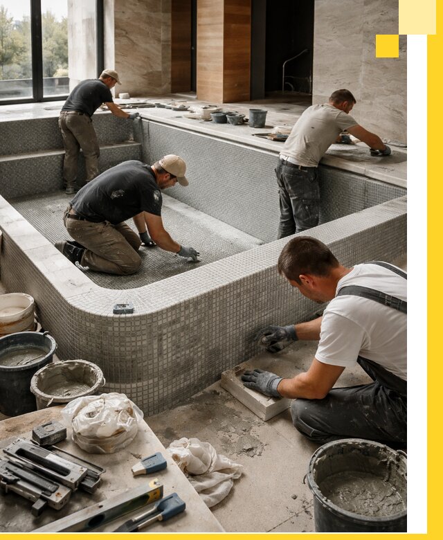 Строительство и установка СПА бассейнов под ключ в Чистополе