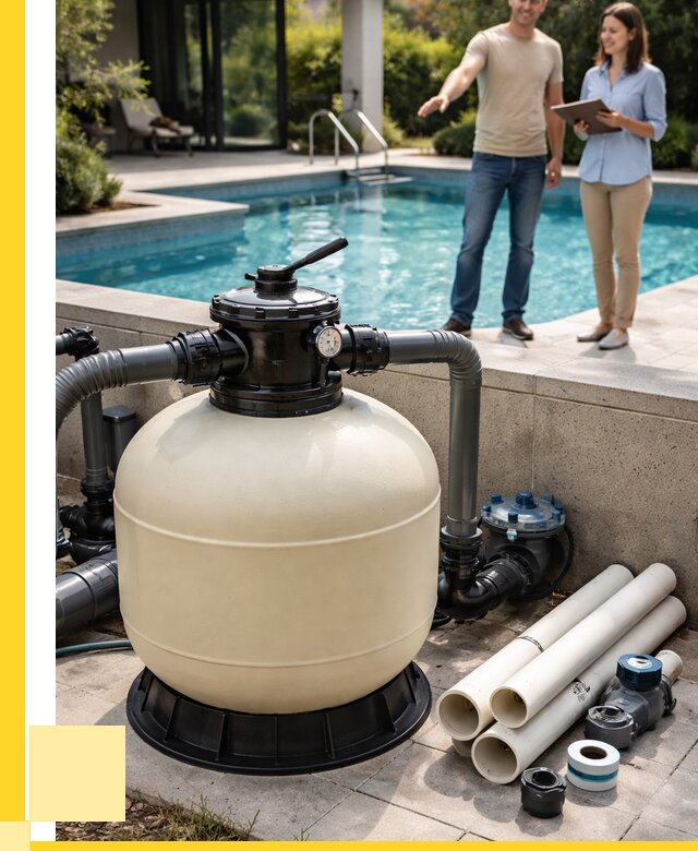 Песочные фильтры для бассейнов в Чистополе от 18430 р., ЭриданЧст