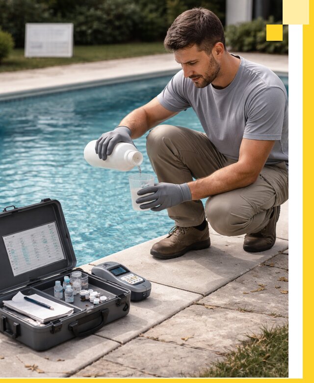 Профессиональная дезинфекция воды в бассейне в Чистополе