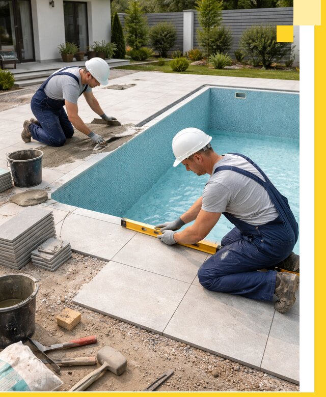 Строительство и монтаж плавательных бассейнов под ключ в Чистополе