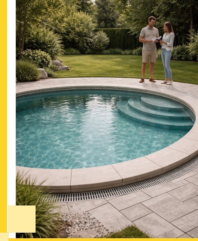 Круглые каркасные бассейны купить в Чистополе от 255975 р. | ЭриданЧст