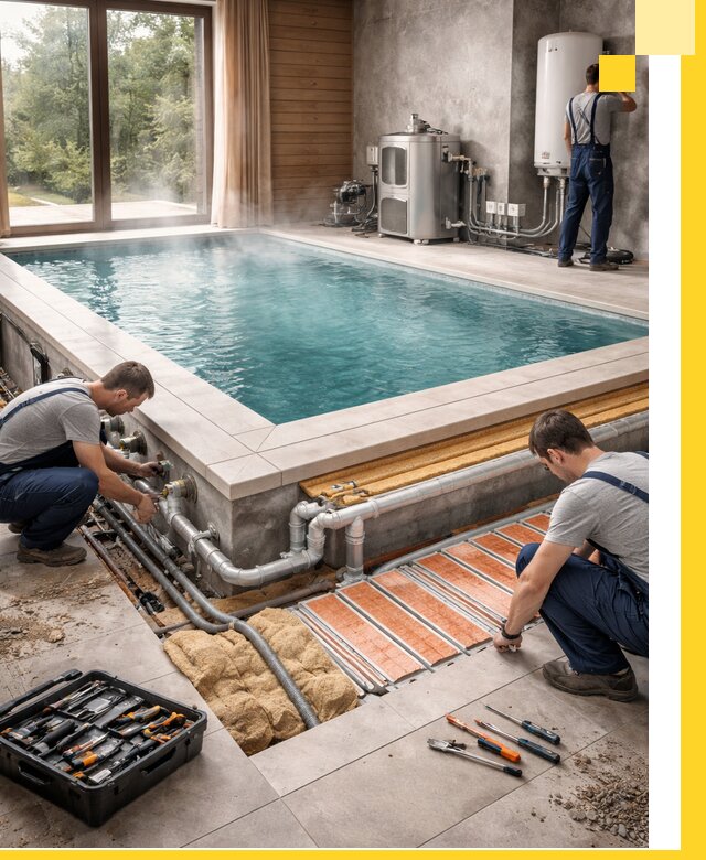 Проектирование и строительство тёплых бассейнов в Чистополе