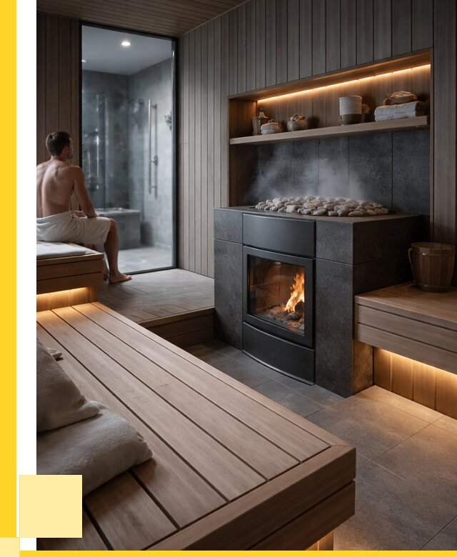 Проект сауны в частном доме в Чистополе от 35837 р. | ЭриданЧст