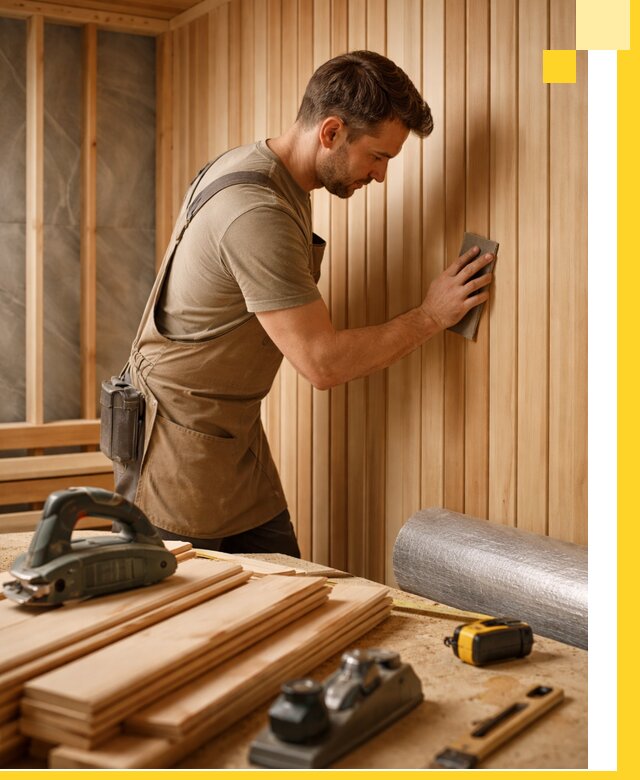 Профессиональная отделка саун и парных под ключ в Чистополе