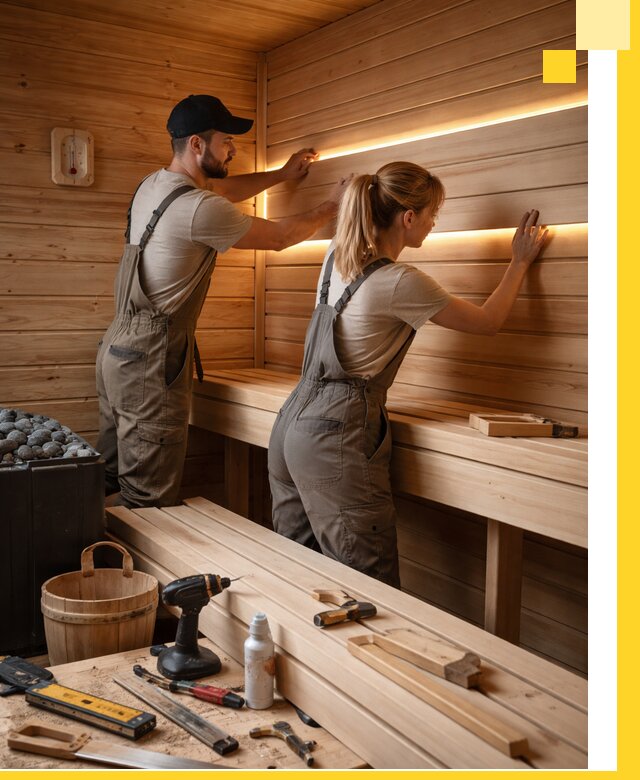 Дизайн саун и бань под ключ с индивидуальным проектом в Чистополе