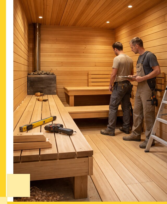 Отделка бань и саун в Чистополе по цене от 4608 р. | ЭриданЧст