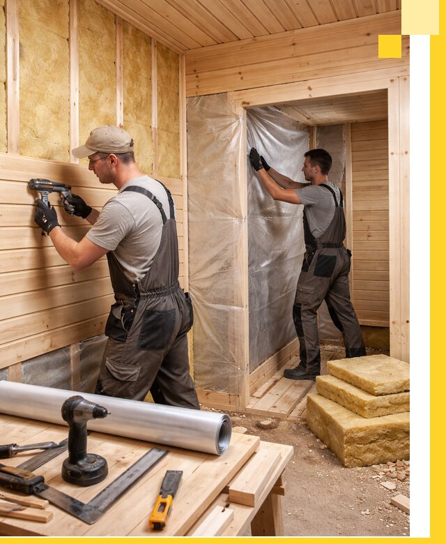 Бани под ключ в Чистополе с проектом и полным монтажом