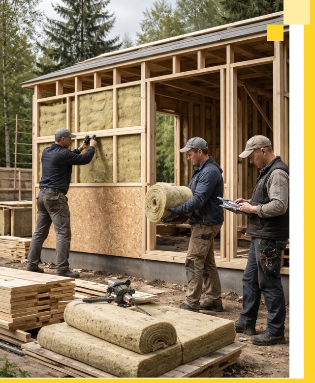 Проектирование и строительство каркасных бань в Чистополе под ключ