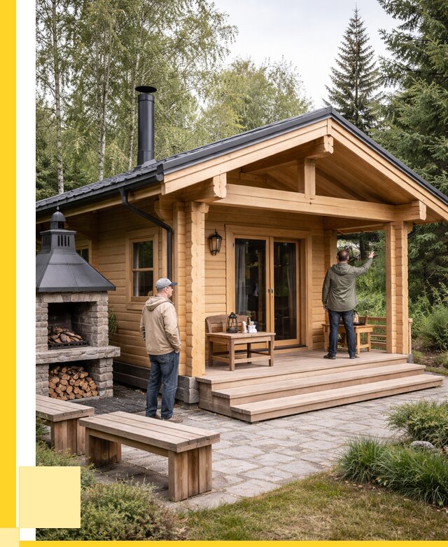 Деревянные бани под ключ в Чистополе от 460755 р. | ЭриданЧст