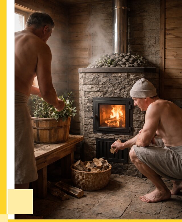 Банные печи под ключ в Чистополе от 46076 р. | ЭриданЧст кирпичная