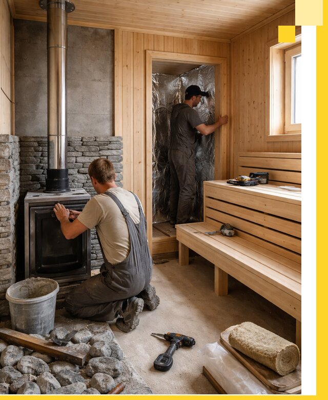 Строительство и изготовление бань под ключ в Чистополе