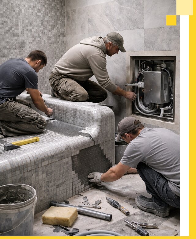 Проекты хамамов под ключ в Чистополе и дизайн и строительство