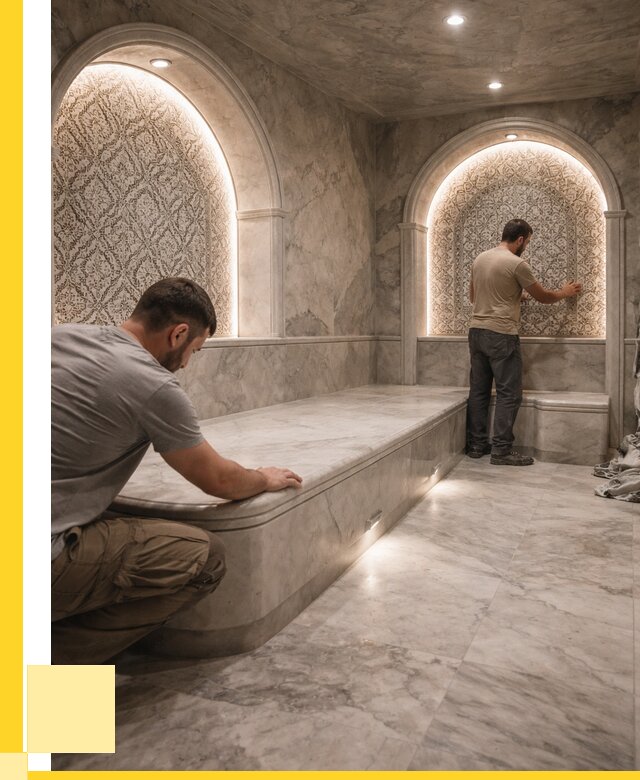 Турецкие бани под ключ в Чистополе от 255975 р. | ЭриданЧст