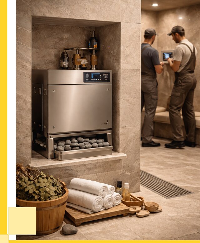 Парогенераторы для хамама в Чистополе от 76793 р. | ЭриданЧст