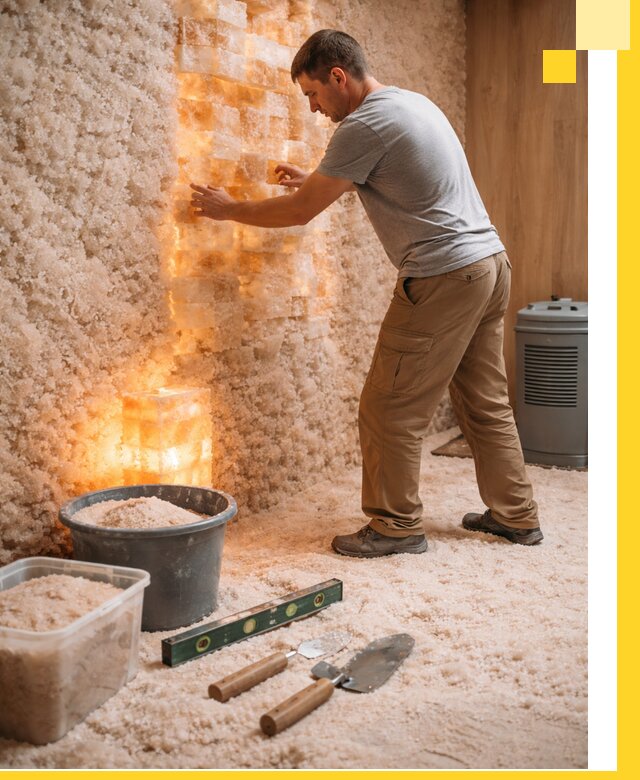 Проектирование и монтаж соляных комнат в Чистополе под ключ