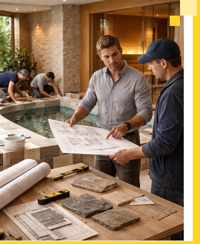 Проектирование SPA зон под ключ в Чистополе с инженерией